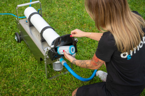 OSMOBIL ONE X mobile Osmoseanlage für das Reinigen mit Reinwasser – Bild 4